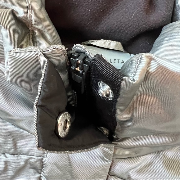 Athleta silver bomber (warm winter) jacket - size medium - Picture 7 of 12